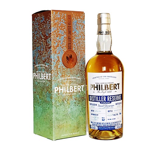 Fles & Case - Cognac - Philbert - Distiller Reserve Small Batch Grande Champagne - 0,7l - 41,5%