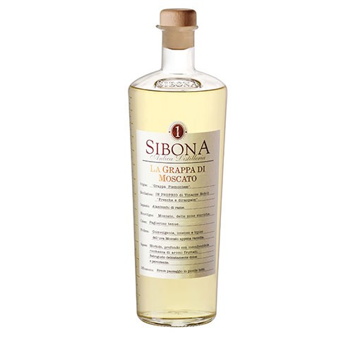 Sibona la grappa di Moscato Magnum - 1.5l - 42%