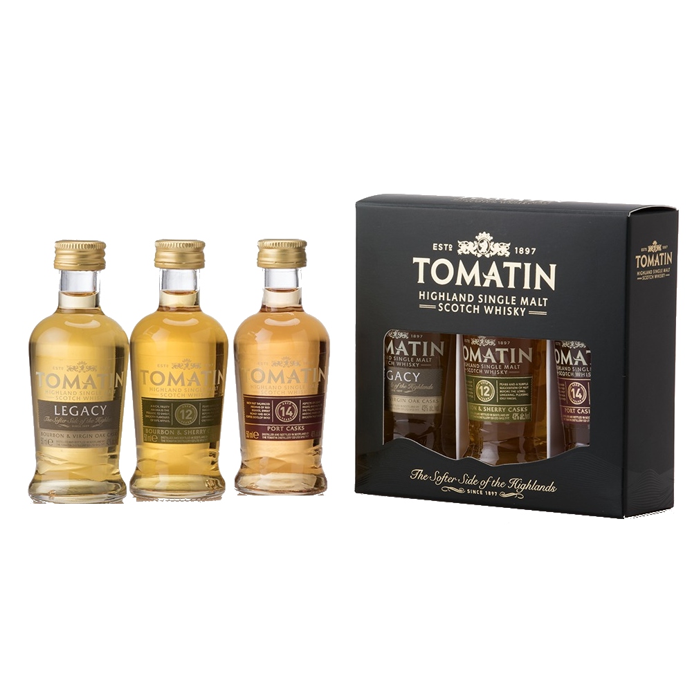 Tomatin Miniature Triple Pack Highland