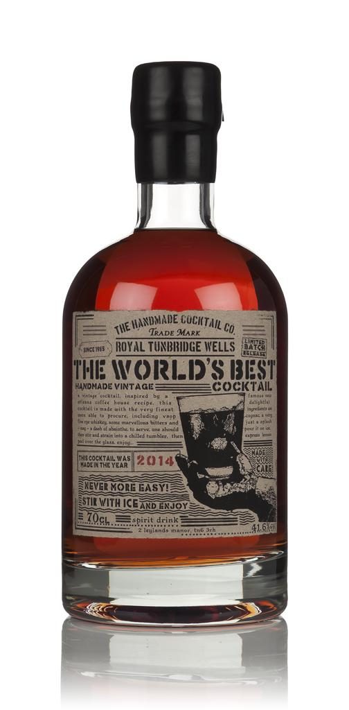 Fles - Likeuren - Master of Malt - Handmade - The World's best Cocktail 2012 - 0,7l - 37,5% - (2)