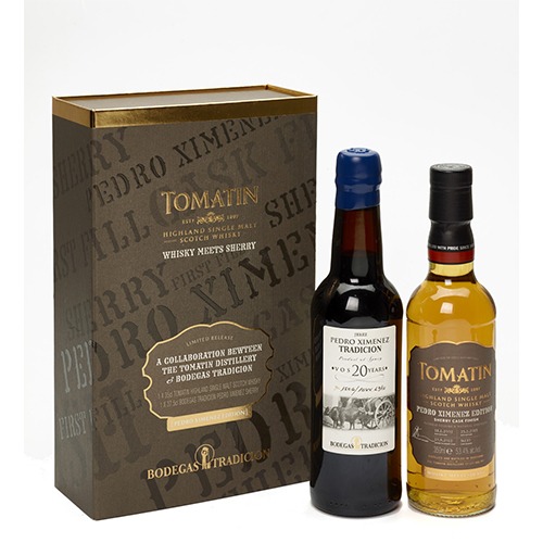 Tomatin meets Bodegas Tradicion sherry PX Box