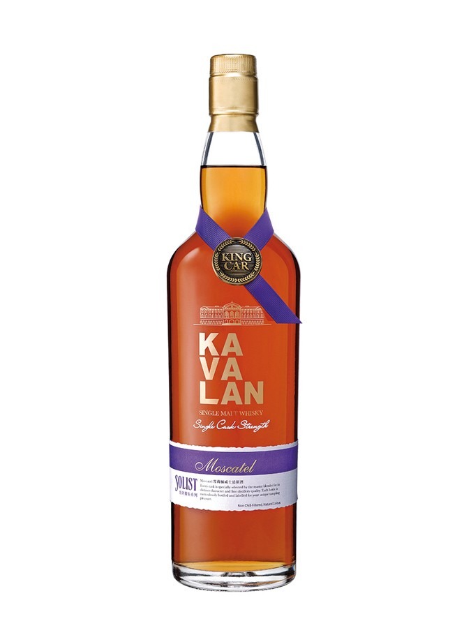 Fles - Whisky - Kavalan - Taiwan - Solist - Moscatel - 0,7l - 56,3%