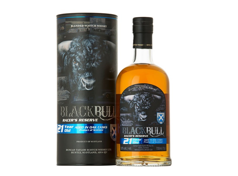 Fles & Case - Whisky - Black Bull - 21 yrs - 0,7l - 50%