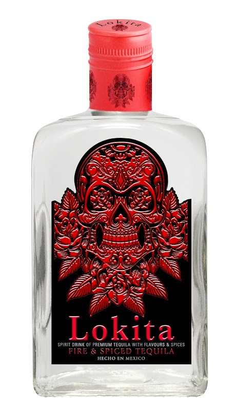 Fles - Tequila - Lokita Fire & Spiced Tequila - 0,7l - 38%