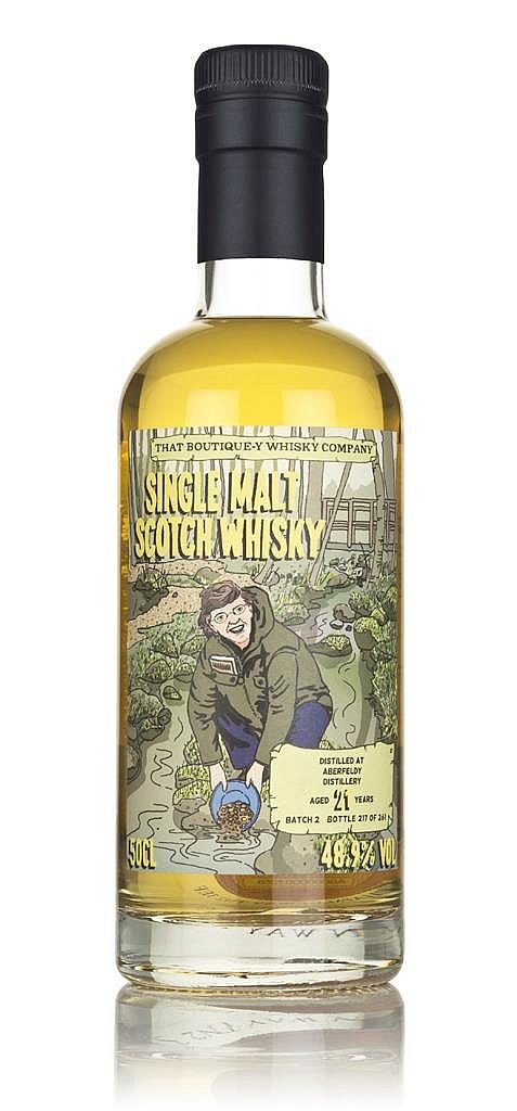 Fles - Whisky - That Boutique-y Whisky Company - Aberfeldy - 21 Jaar - Batch 2 - 0,5l - 48,9%
