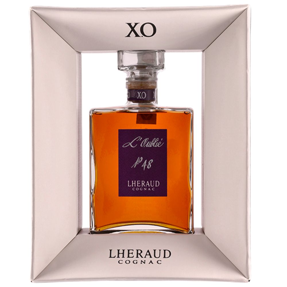 Cognac Lheraud XO Reserve L'Oublié - Witte Packaging