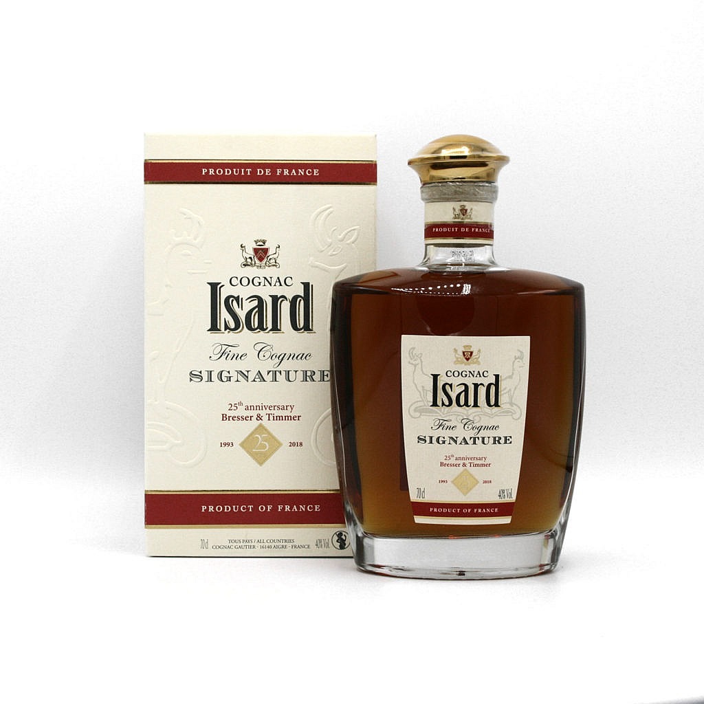 Fles & Case - Cognac - Isard - Signature - 0,7l - 40%