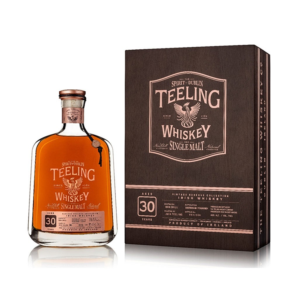 Fles - Whisky - Teeling - Reserve - 30y - Ex white burgundy - 0,7 - 46%