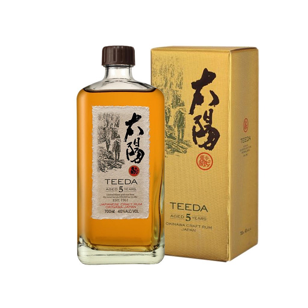 Fles & Case - Rum - BBC - Japan - Teeda - 5y - 0,7l -40%