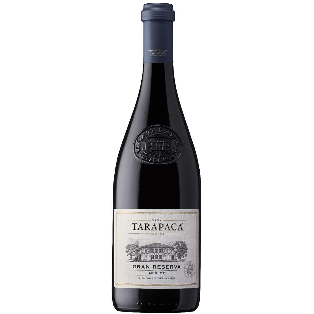 Fles - Wijnen - Chili - Tarapaca - Gran Reserva - Merlot - 0,75 l - 14,1%