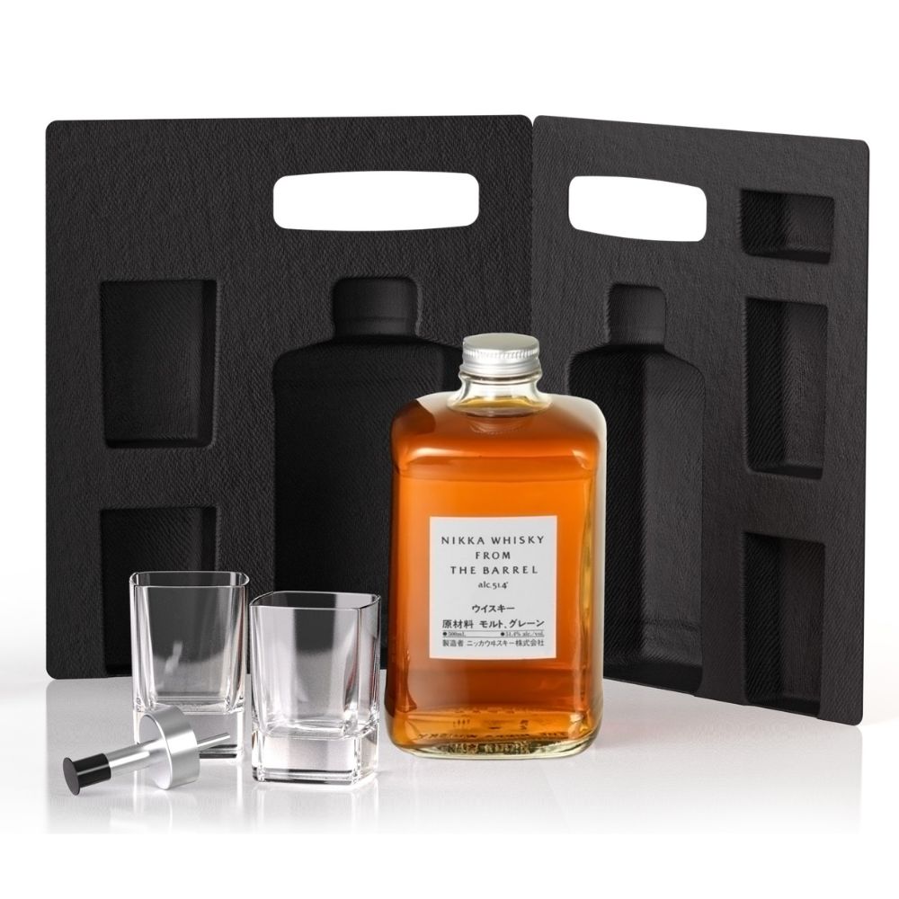 Nikka from the Barrel Silhouette + glazen