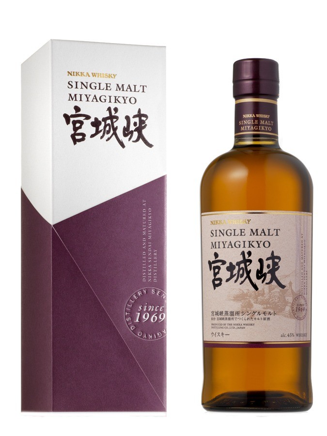 Fles & Case - Whisky - Japan - Nikka - Miyagikyo Single Malt - 45% - 0,7l