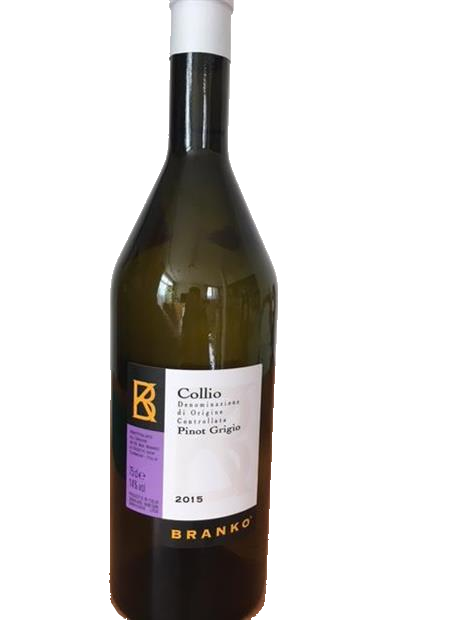 Fles - Wijnen - Italië - Branko - Collio - Pinot Grigio - 0,75l