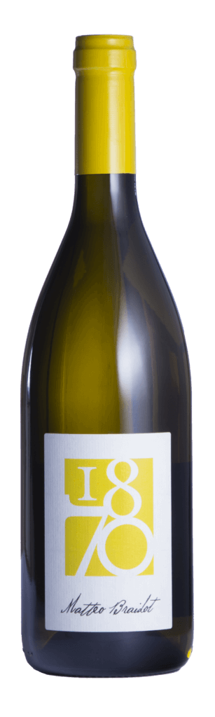 Fles - Wijnen - Italié - Matteo Braidot - 1870 Bianco - 0,75