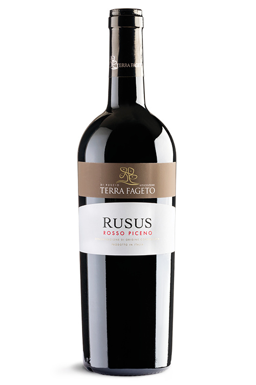 Fles - wijnen - Italië - Terra Fageto - Rosso Piceno - DOC Resus - 0,75l