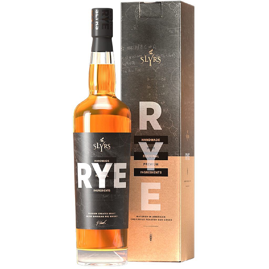 Fles & Case - Whisky - Slyrs - Rye - 41% - 0,7l