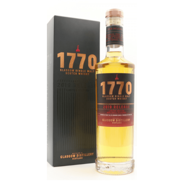 Fles - Whisky - 1770 Glasgow Distillery Single Malt 2nd Release 2019 Lowland