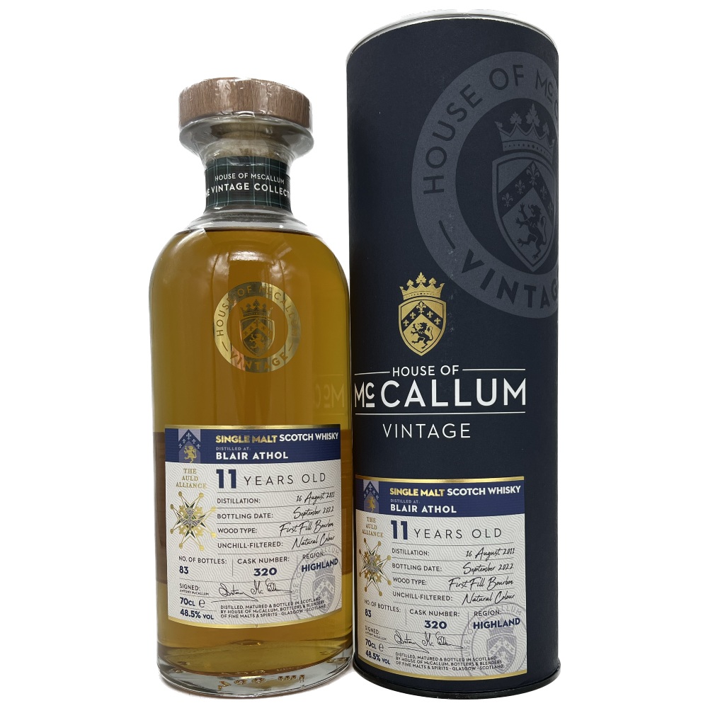 House of McCallum Blair Athol 11 YO