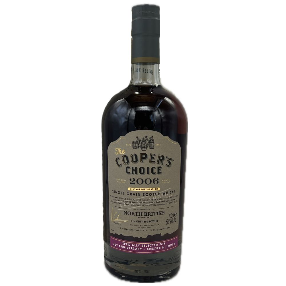 Coopers Choice B&T 30 YO Anniversary North British 17 YO