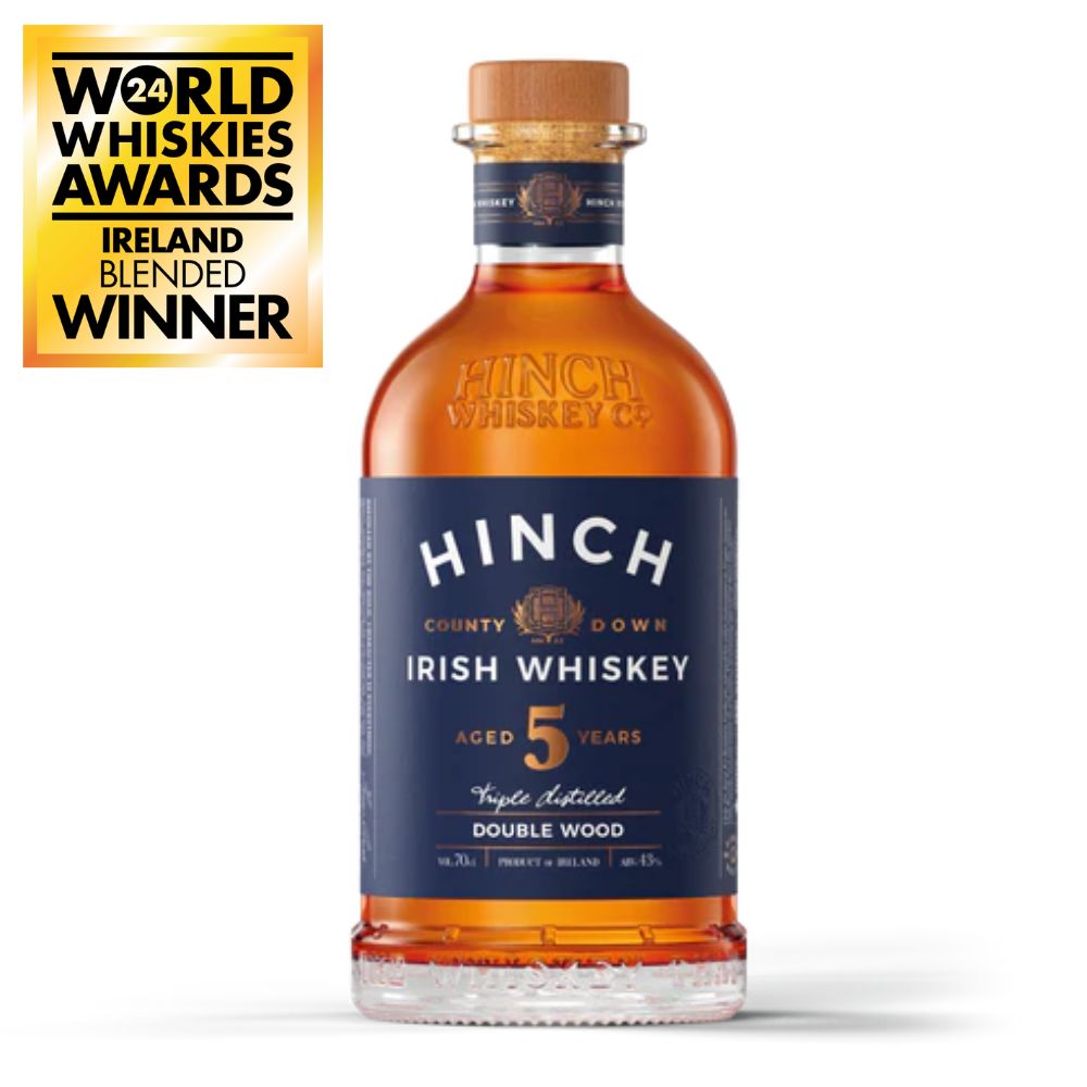 Hinch 5 YO Double Wood Blend - 2024 WWA Awards - Best Blenderd Irish