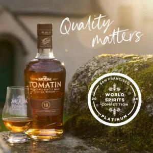 De platinum award winnaar van Tomatin