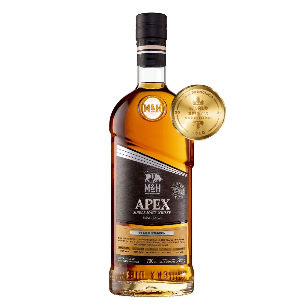 Milk & Honey APEX Peated Bourbon - award