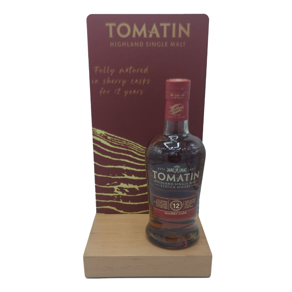 Bottle Glorifier - Houten Voetstuk 1