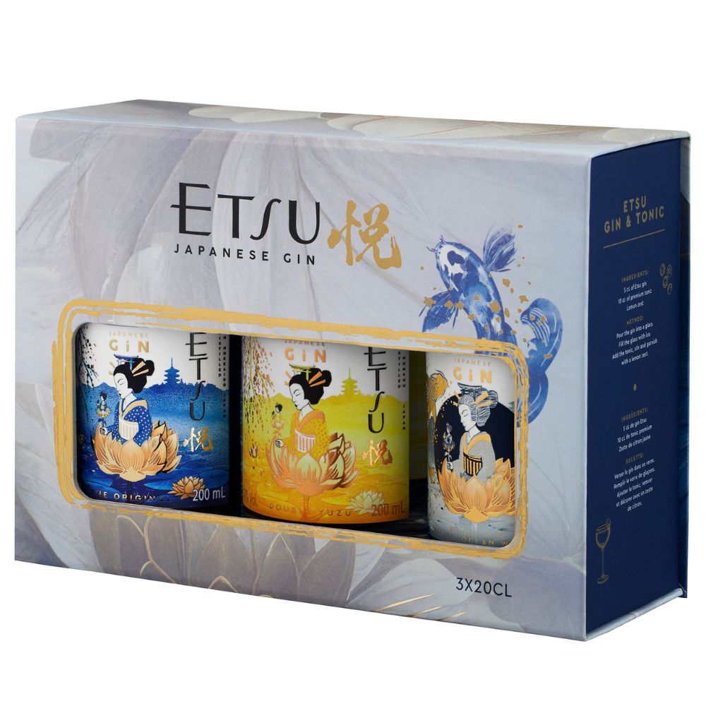 Etsu Gin Japan 3 x 0,20 L